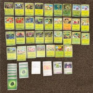 🌿 Pokémon TCG Grass Deck Builder Lot | 50+ Cards | Trainers + Energy, Wo-Chien 🌿